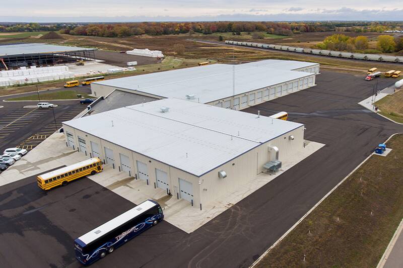 Bus building