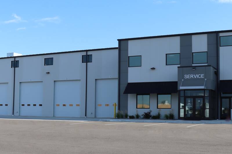 The most impressive garage doors and buildings