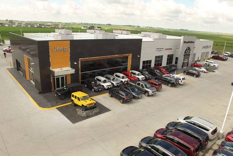 Jeep dealership exterior