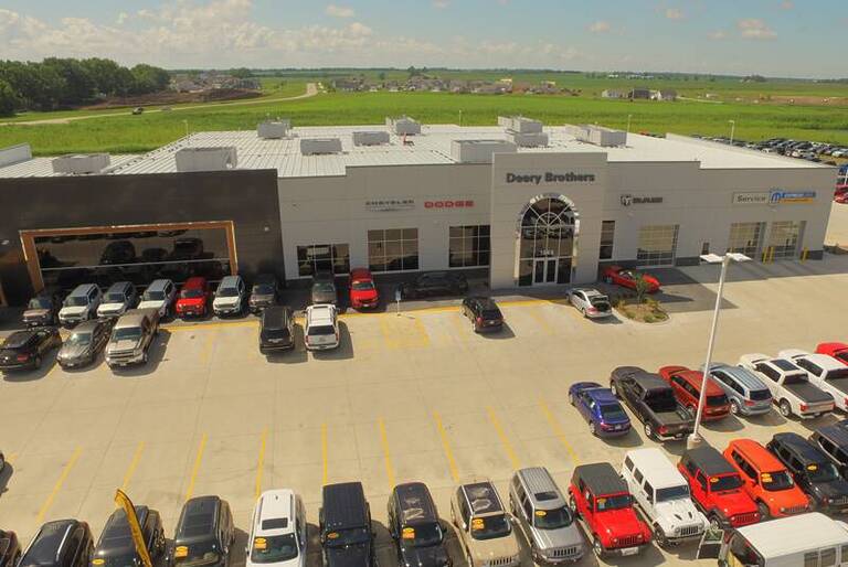 Jeep dealership exterior