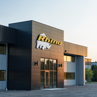 Manufacturing and production facility building exterior