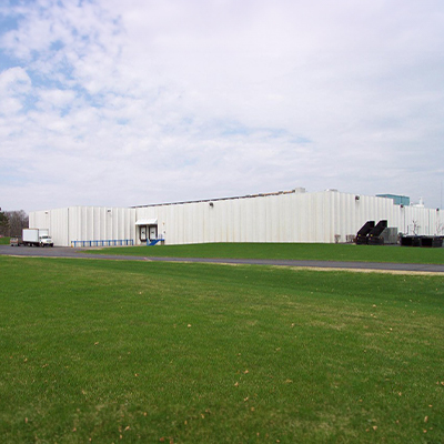 Food manufacturing facility building exterior