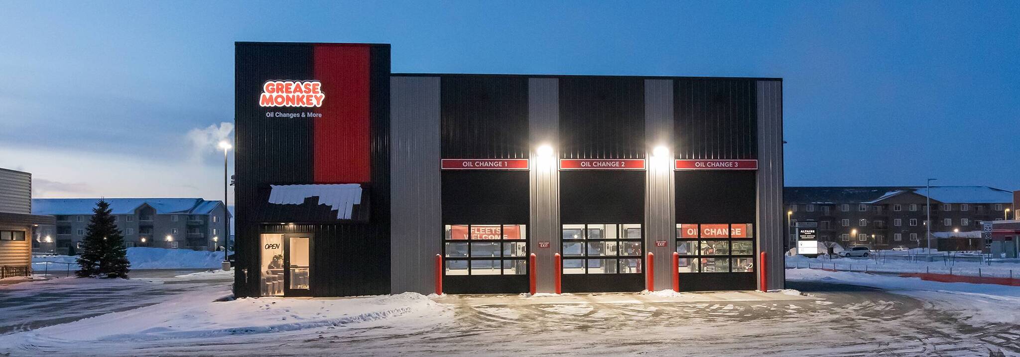 Grease Monkey Project Header Building